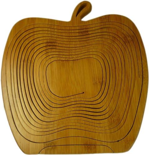 Bamboo Fruit Basket - Apple - Also Choice of Horse, Pineapple, Teapot etc.,