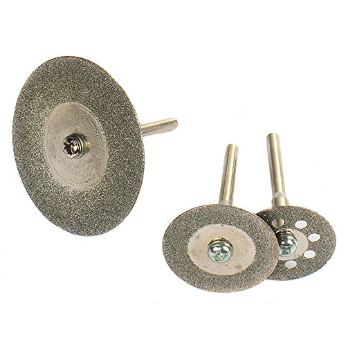 JTENG 10 PCS Kreissägeblätter dremel Diamant Lochsäge Cut Off Discs Radlager Werkzeug Set Klingen Rotary Tool Set - 5
