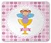 Produktbild Religious Mouse Pad, My First Celebration Girl on Golden Yellow Cup Cloud Symbol Gaming Mousepad Office Mouse Mat Baby Pink Lavander Marigold