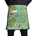 Produktbild Kailey hello Waist Apron with 2 Pockets Tropical Plant Banana Tree Leaves Restaurant Half Aprons for Men,Women,Chef,Baker,Servers,Waitress,Waiter,Bartender,Craftsmen and Money Apron