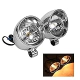 ☆ Amplia aplicación: los faros LED para motocicleta son adecuados para la mayoría de motocicletas, como Yamaha, Honda, Harley, Davidson, Kawasaki, Ducati, etc. Si tienes cualquier problema sobre el artículo, por favor póngase en contacto con nosotros por correo electrónico, haremos todo lo posible en 24 horas para responder.