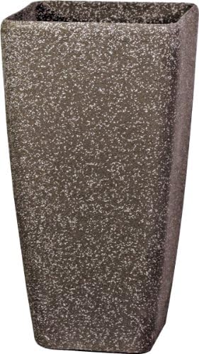 Stone Light SM Series 41 x 76cm Cast Stone Round Planter - Mocha Sandstone