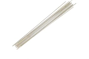 Generic 12 St Tungsten Stålsåg Skärblad, Dubbla Svärd Smycken Sågblad med Exakt Storlek, Lätt Att Bära för DIY Metall Smycken Vaxgravyr (1# (ett paket))