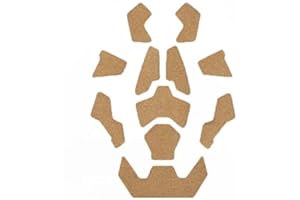 OAREA Casco Patch Gancio e Loop Fissaggio appiccicoso 11pcs / Set ad Alto Taglio for Veloce Caschi Accessori Tattici Adesivi magici