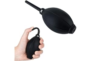 JJC Weichgummi-Luftgebläse, Blaster, Staubreiniger für DSLR-Kamerasensor/Objektiv/Filterreinigung – Alkohol-Tintengebläse für Alkohol-Tintenmalerei