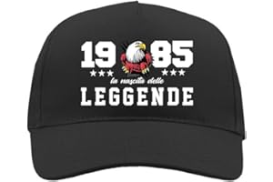 TeeDesign Cappellino Anni Regalo Compleanno Nascita delle Leggende Gadget Anno Simpatica Idea Regalo Compleanno per Lui o per lei