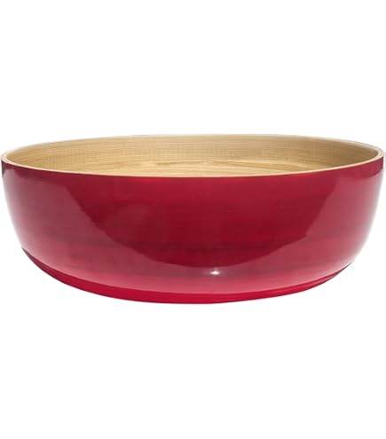 Ikea Rundlig Servierschssel, Bambus, wei  30 cm : Amazon.de: Kche,  Haushalt & Wohnen