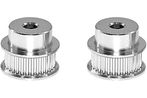 2-Stück iMetrx GT2 Pulley Zahnriemenscheibe Breite 6mm Teeth 30 (Innere Bohrung 5mm) für 3D Drucker Zahnriemenscheibe