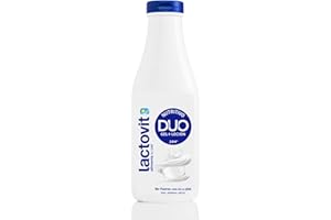 Lactovit - Gel + Loción DUO Nutritivo, con un 50% de Loción Hidratante, para Pieles Normales y Secas - 600 ml