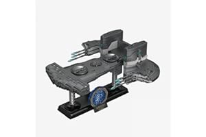 BlueBrixx Pro 106849 - Asgard Ship Beliskner made of clamping blocks with 1158 building elements