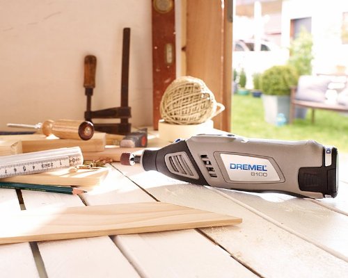 Dremel 8100-1/15 Akku-Multifunktionswerkzeug Li-Ion (7,2 Volt, 15 Zubehöre, 1 Vorsatzgerät, Ladegerät, Softbag) - 6