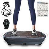 skandika vibrationsplatten v1 / v1 twin engine ✔ FIT IN 10 MINUTEN: mehr Ausdauer, weniger Gewicht, definierte und entspannte Muskeln - in nur 10 Minuten täglich statt in stundenlangen Workouts. Hier lautet der Schlüssel zum Erfolg: regelmäßig trainieren.