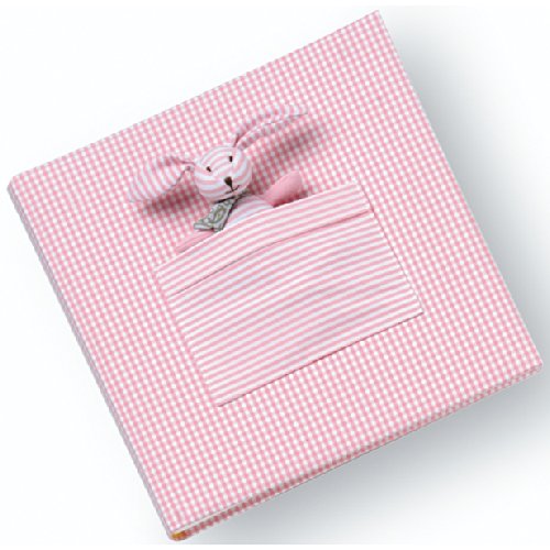 Preisvergleich Produktbild Babyalbum HASE rosa - Fotobuch