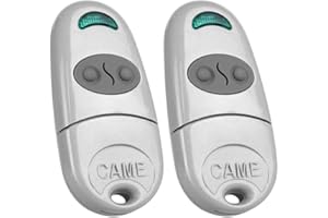 XEERUN Remote Control Key Fobs, 2 Pcs Universal Wireless Copy Remote Control, Garage Door Remote, Electric Gate Fob RemoteControl Compatible with 433.92MHz Came Top432EE 432NA 432SA 432M