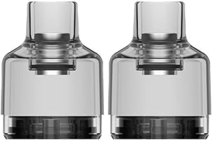 VOOPOO O Pnp Pod Cartuccia Atomizzatore 4.5ml Serbatoio Per E Cigs O Drag X Drag S Drag Mini Drag Kit Refresh Edition Vape (Pz), Trasparente, 2 Unità