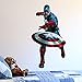 Price comparison product image MARVEL AVENGERS ASSEMBLE CAPTAIN AMERICA Wall Sticker Children Wall sticker (Large)