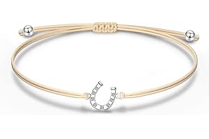 NINAWISH Sterling Silber Armband für Damen, Glücksarmband, Freundschaftsarmband, Knöchel-Armband, Muttertagsgeschenk für Mama, Schmuck Freundschaft Geschenke für Frauen, Armband Damen, mit Schmuck-Box