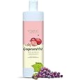 Young Chemist Cold Pressed Grape Seed Oil for Cooking & Beauty - 500ml, Ideal for Healthy Recipes, Hair, and Skin Care