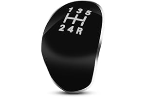 Hlyjoon Gear Shift Knob Head Cap Cover 5 Speed Car for Fiesta Focus Fiesta 5 Gear Cap 2015 knob Fiesta Gear Stick Cap Grand Vitara 2007 Porta bicchieri Fiesta mk7 5 Speed GEA