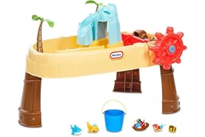 little tikes- Island Wavemaker Calavera 651359M Mesa de Agua, Multicolor, Smartwatch (MGA Entertainment