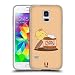Produktbild Head Case Designs Erdnussbutter Kawaii Elefant Soft Gel Hülle für Samsung Galaxy S5 mini