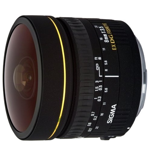 Sigma 8mm f3.5 Circular Fisheye EX DG For Sigma Digital & Flim SLR Cameras