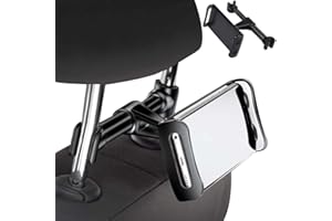 CRHRGYKB ANRACHEL supporto cellulare auto poggiatesta，porta tablet da auto sedile posteriore，per Tablet iPad Smartphone 4,3-12'' Porta Tablet Auto