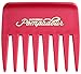 Jack Dean Pompadour Streaker Comb - 4 Colours - Black, Clear, Red or White (Red)
