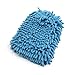 Produktbild DealMux Fahrzeug-Double Side Mikrofaser Waschhandschuh Putzhandschuh Schrubber Blau