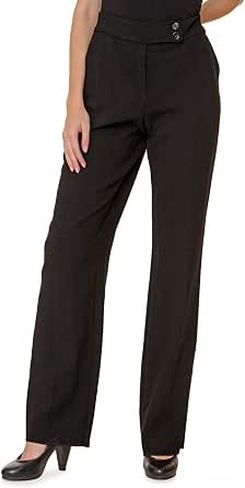 Luisa Spagnoli Pantaloni da Ufficio Olmo, Donna, Colore: Nero, Taglia: 42 :  Amazon.it: Abbigliamento