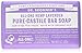 Dr Bronner's Organic Lavender Soap Bar 140g