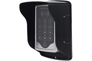 Samuliy Housse de sonnette extérieure | Couverture de sonnette anti-intempéries – Housse de sonnette sans fil imperméable et résistante aux intempéries pour la plupart des vidéos et toutes les portes