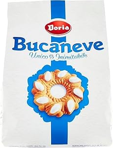 Doria - Bucaneve Classico - Biscotti Ideali per la tua Colazione o Spuntino - Confezione da 700 gr