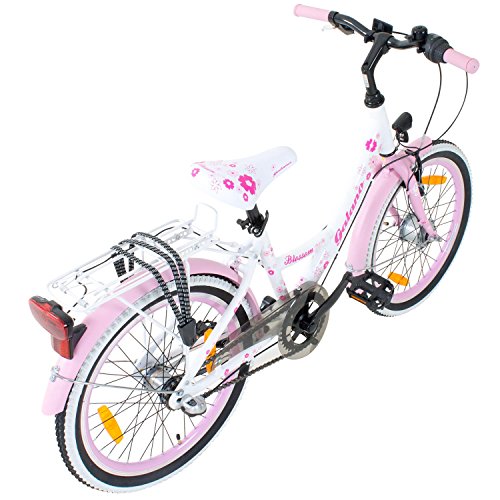 20 Zoll Kinderfahrrad Galano Blossom Mädchenrad Jugendrad Cityrad - 3
