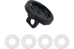 Sileduove Soporte para ordenador de bicicleta de aleación de aluminio y ABS, color negro, soporte de GPS para BROMPTON para Garmin ligero soporte para computadora de bicicleta