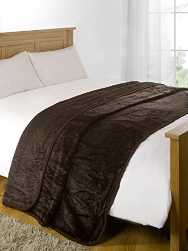 Akin Premium Faux Fur Double Bed Blanket 90 x 75 - Brown Mink RS.999 (83.00% Off) - Amazon