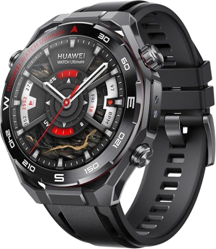 HUAWEI WATCH Ultimate 2 Smart Watch, GPS, cassa in metallo liquido a base di zirconio, orologio subacqueo da 150 metri, comunicazione subacquea basata su sonar, monitoraggio accurato della salute