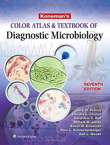 Livres Couvertures de Koneman's Color Atlas and Textbook of Diagnostic Microbiology