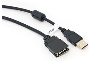 VHBW Câble de Programmation USB pour OMRON CS, CJ, CQM1H, CPM2C. Remplace Adaptateur CS1W-CS114