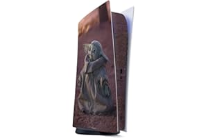 Skin kompatibel mit Sony Playstation 5 Digital Edition Folie Sticker Star Wars The Child Baby Yoda