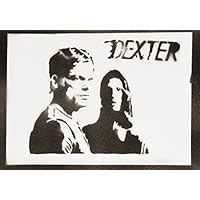 Dexter Und Debra Morgan Handmade Sreet Art - Artwork - Poster