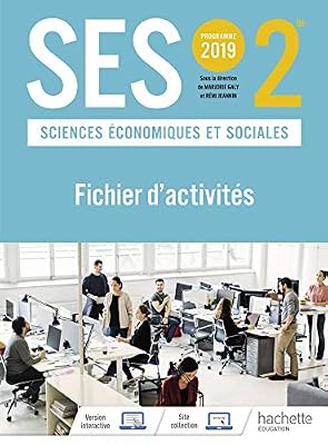 Hachette education Fichier d'activités SES 2nde - Ed. 2019