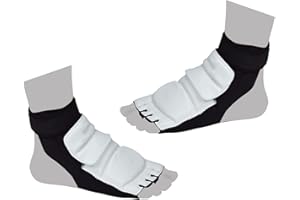 GREENSEN Taekwondo – Protège-Pieds Respirant et Confortable, pour karaté, Boxe, Sparring, Antidérapant, pour L'entraînement