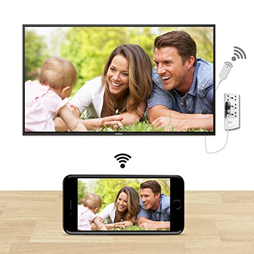 HD HDMI Kabel, AMALINK 1080P USB auf HDMI Wireless-Anschluss TV HD-Video-Adapterkabel für Apple iPhone7 / 6 / 6S - 5