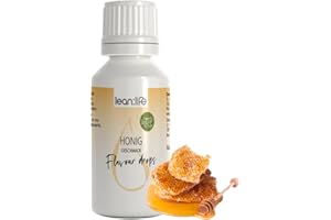 ‎LEAN:LIFE Lean:Life - Flavour Drops 30 ml - Honig - Aroma Tropfen für Lebensmittel - zuckerfrei und kalorienarm