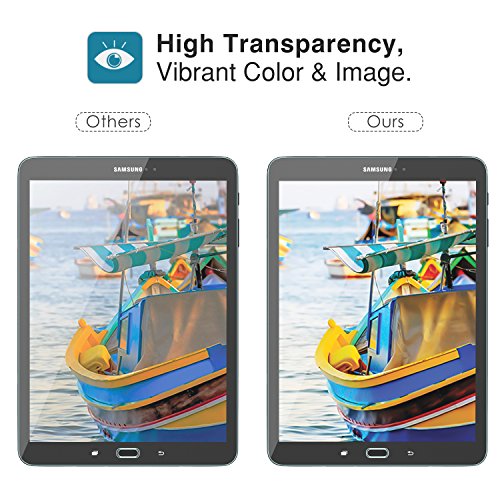 Samsung Galaxy Tab S3/Tab S2 9.7 Folie – MoKo Klar HD 9H Panzerglas Hartglas Displayschutzfolie Glas Displayschutz Display Schutzfolie Glasfolie Screen Protector für Samsung Tab S3 9.7 Zoll 2017, Tab S2 9.7 Zoll Tablet, Transparent - 4