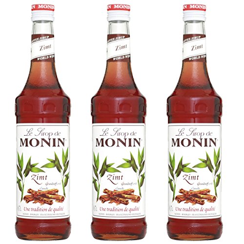Preisvergleich Produktbild Monin Sirup Zimt, 0,7L 3er Pack