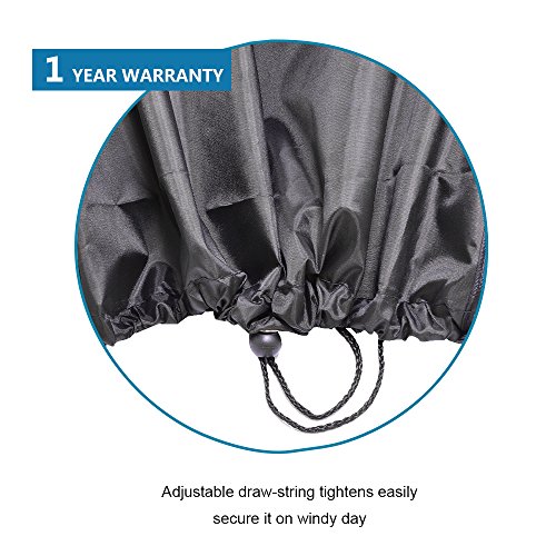 Wasserdichte Grillabdeckung 60-Zoll Leichte Patio Outdoor Barbecue Grill Abdeckungen für Weber Genesis Char-Broil Landmann Gasgrill Abdeckhaube Passend für die Meisten Mittelgroßen Grills (bis zu 4-5 Brenner) - 5