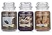 Produktbild Seltenen Offizielle Yankee Candle My Favorite Things Set von 3 Classic Signature Große Gläser – Warm Wolle Fäustlinge, Schnurrhaare auf Kätzchen, braun Papier Pakete