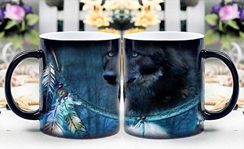 leequeen Magica MugÂ â€“Â Heat Reactive Change Color Cup of coffeeÂ â€“Â Wolf sueÃ±osleequeen Magica Hunter MugÂ â€“Â Heat Reactive Change Color Cup of coffee -